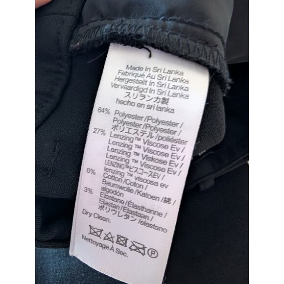 Madewell Women Pants, Business Casual Black Mid-Rise Slim Ankle Pant, Sz 10 - Picture 4 of 10